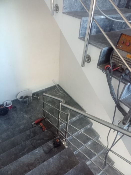 Ковано желязо иноксови парапети