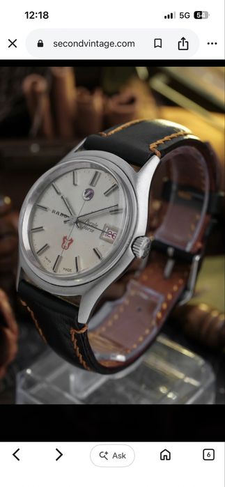 Здравейте, продавам часовник  Rado Purple Horse 1970г.
