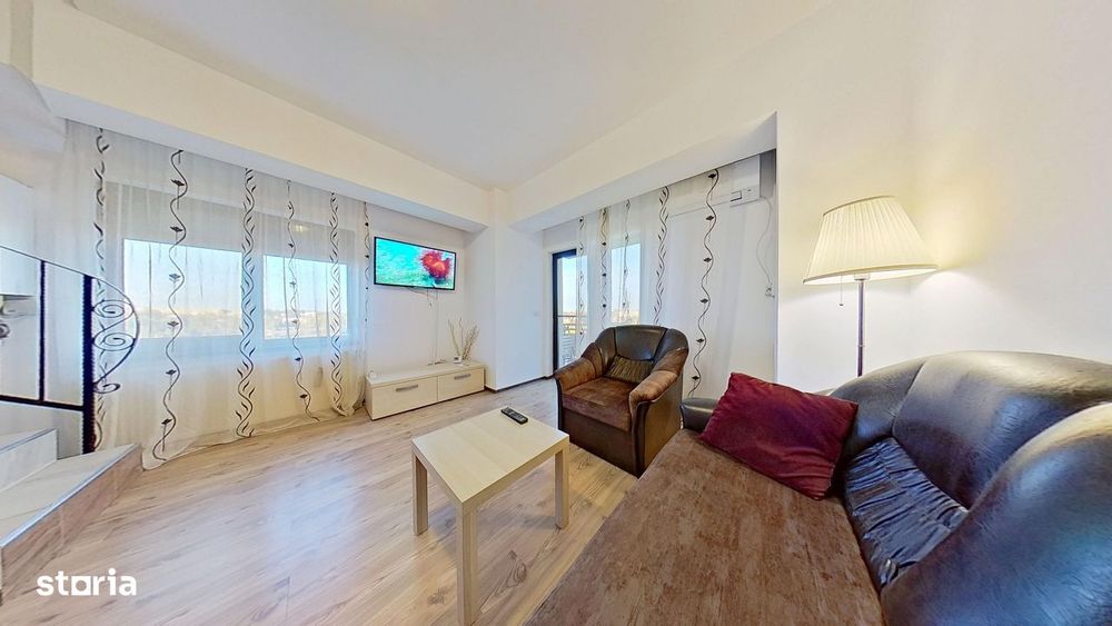 Băneasa – Coralilor | Duplex 3 camere | Centrală proprie | Parcare