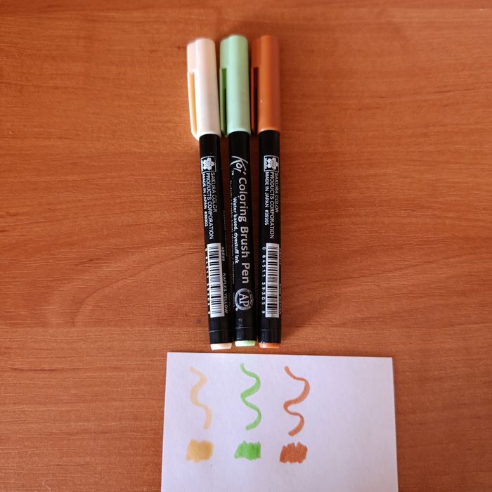 3 маркера Sakura