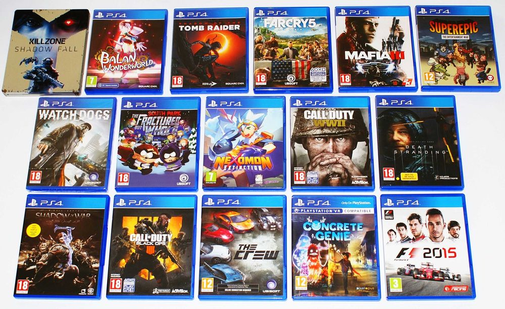 PS4 игри PlayStation 4 PS4 ПлейСтейшън 4 ПС4 игри по 15 € Сони