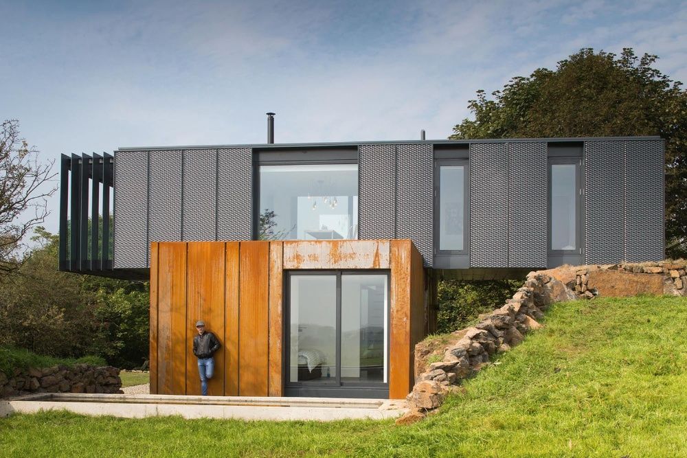 готовый дом из контейнер