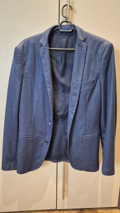 Мъжко сако синьо размер 46