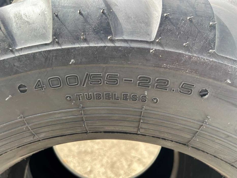 Cauciucuri noi radiale 400/55-22.5 cu 16 pliuri marca CEAT pt vidanja