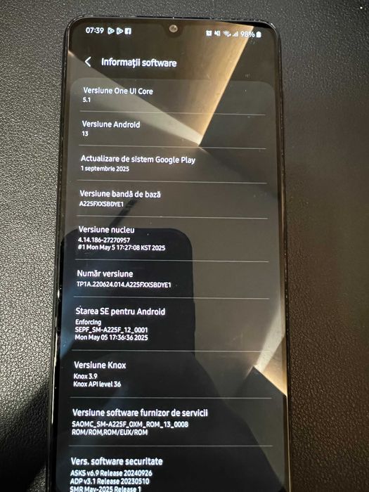 Vând Samsung Galaxy A22 4G impecabil