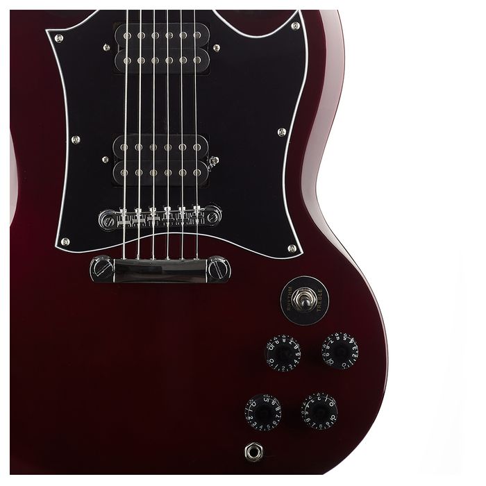 RockStel электрогитара One SG HH BUR