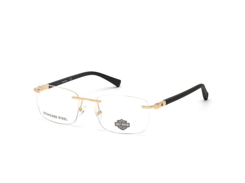 HARLEY DAVIDSON – Мъжки рамки за очила / Без Рамка "GOLD & BLACK" нови