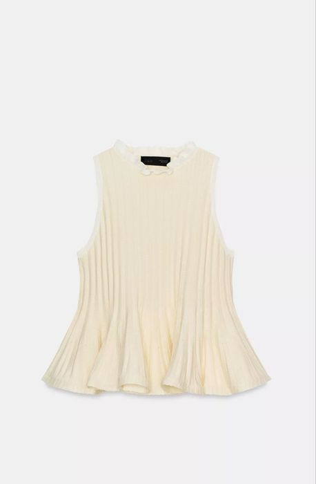 Бежовa блузка Zara