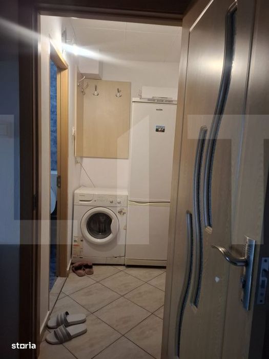 Garsoniera confort 1, 26 mp, centrala proprie, bloc anvelopat – zona