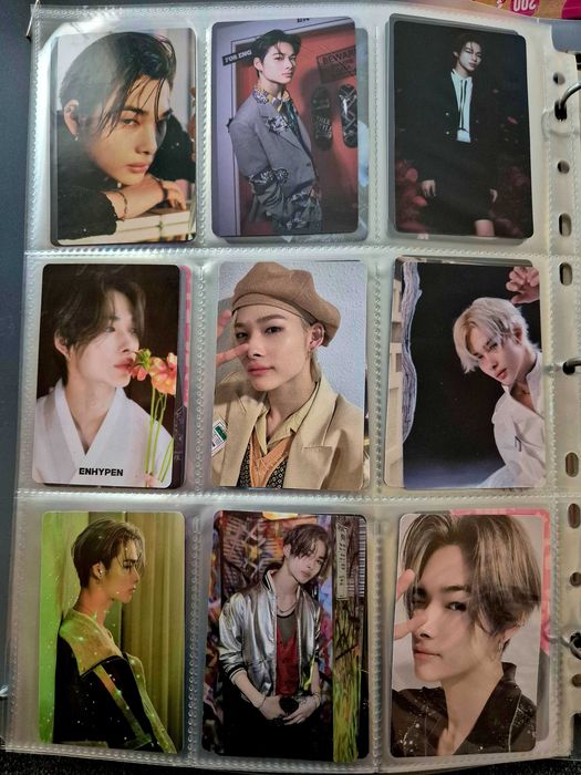 24 броя картички Enhypen itzy TxT blackpink Stray kids ateez