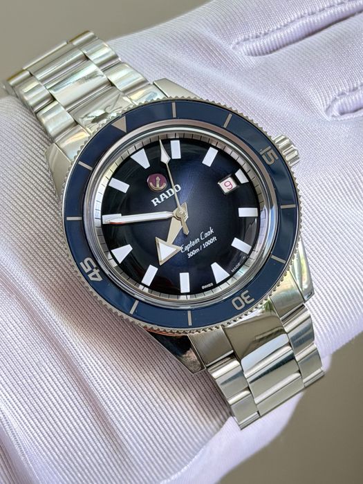 Оригинальные швейцарские часы Rado Captain Cook