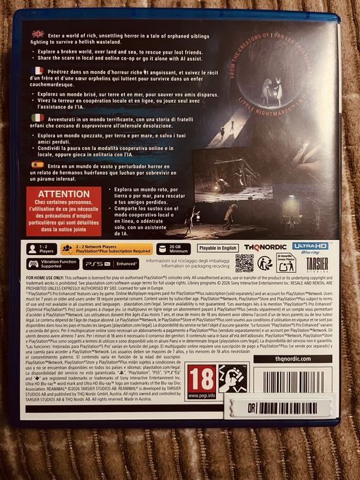 Reanimal PS5 RUS