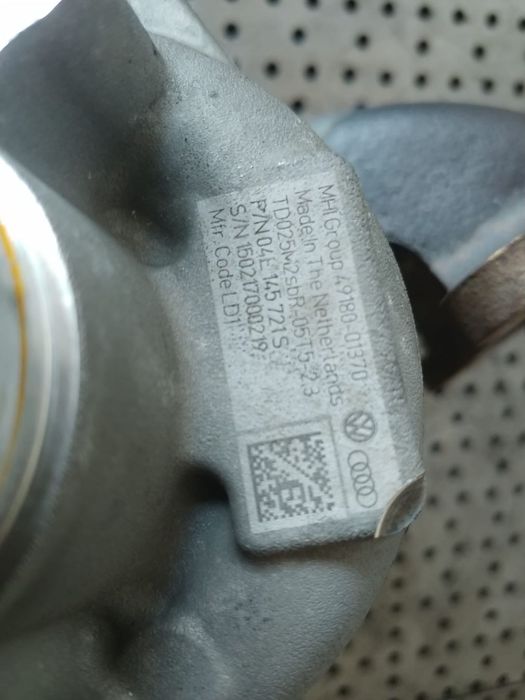 turbina 1.4tsi cpw skoda octavia 3 audi a3 8v vw golf 7  04e145721s