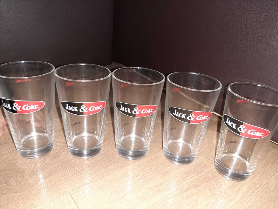 5 чаши Jack Daniels&Coca Cola