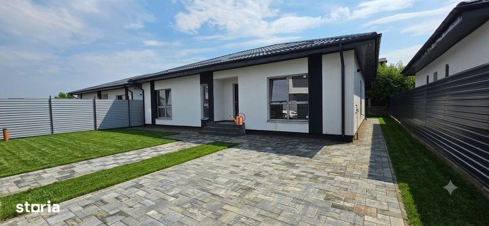 DOMNESTI | Casa parter | toate utilitățile | placa beton |