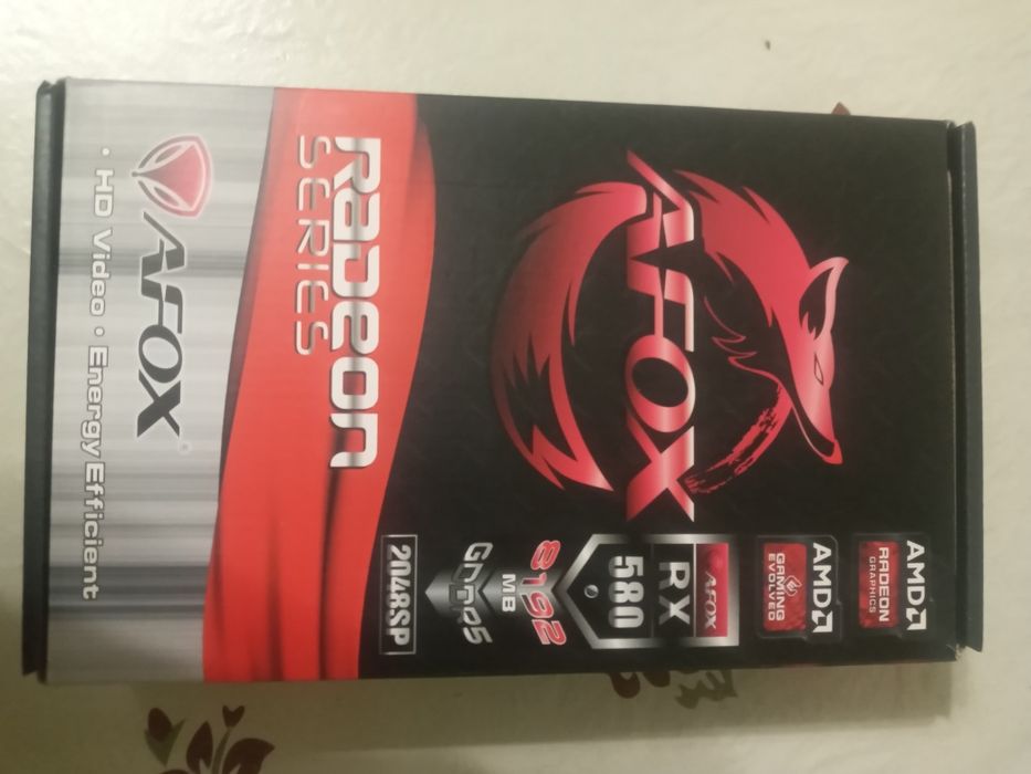 Видекарта RX 580 8gb.