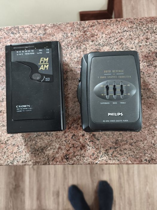 Walkman  Sony. Philips .Crown .Panasonic