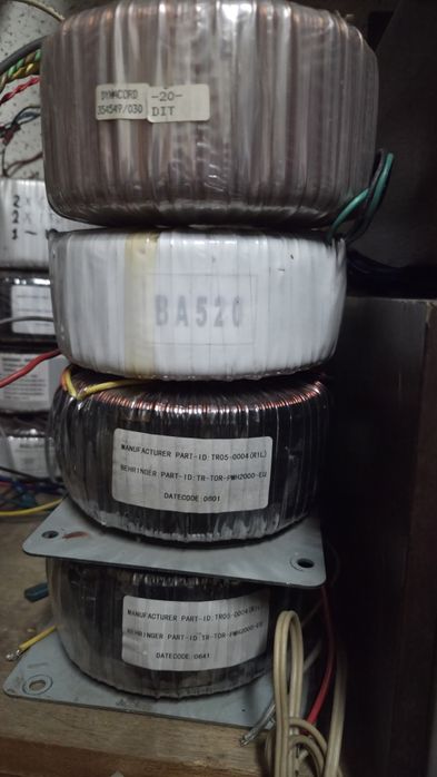 Трансформаторы тороидальные вход 220v 50hz