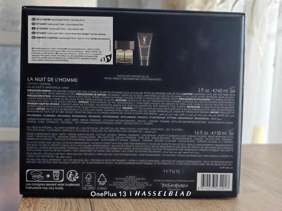 Yves saint laurent La nuit de l'homme