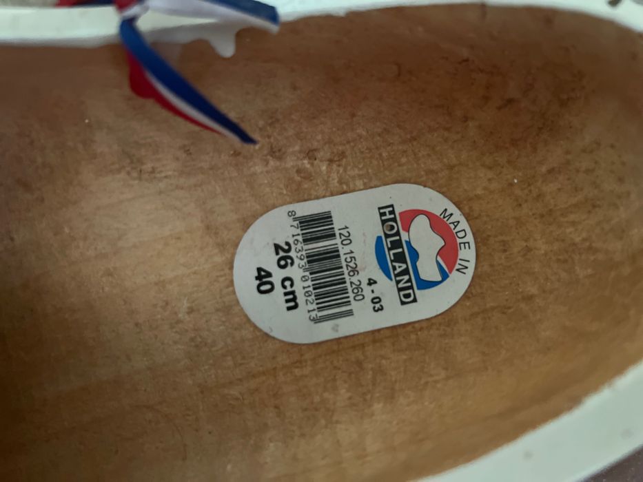 Холандски дървени обувки / Сабо