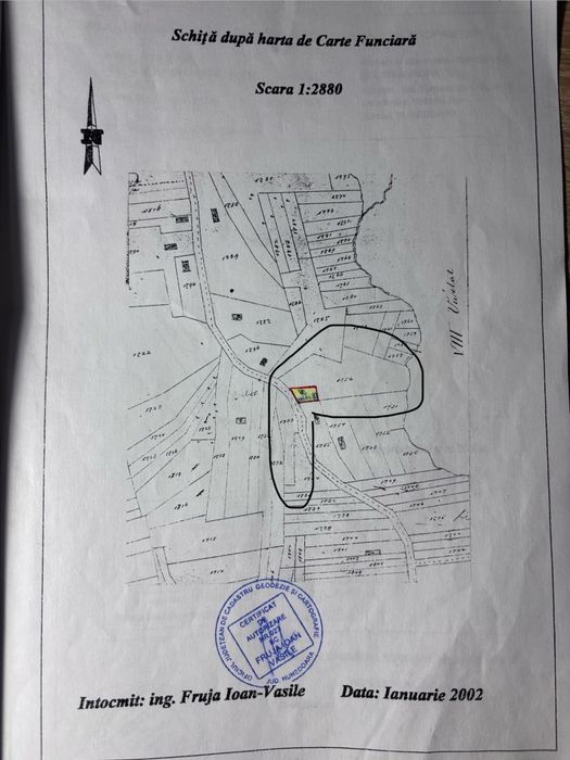 Vând casa și teren Târnava de Cris, jud Hunedoara