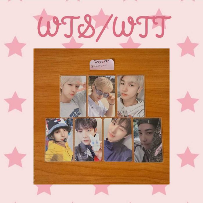 Nct - 127, Dream, WayV, Wish photocards