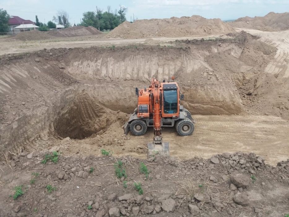 Услуги экскаватора с гидромолотом