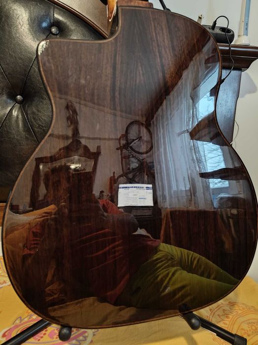 Chitara jazz manouche Gitane D-500 - Grande Bouche Django Gypsy Jazz Guitar