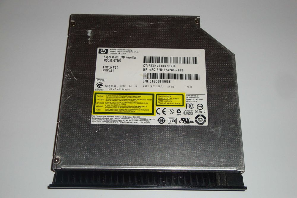 dvd-rw laptop super multi dvd rewriter model GT30L msata