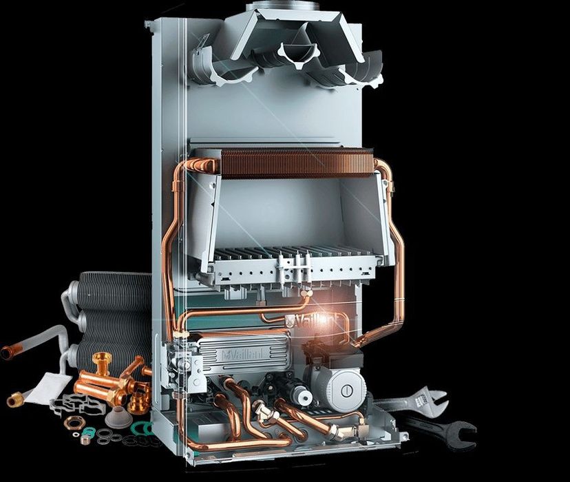 Сантехника. Двухконтурный котёл. Ройал. Аристон ремонтируем