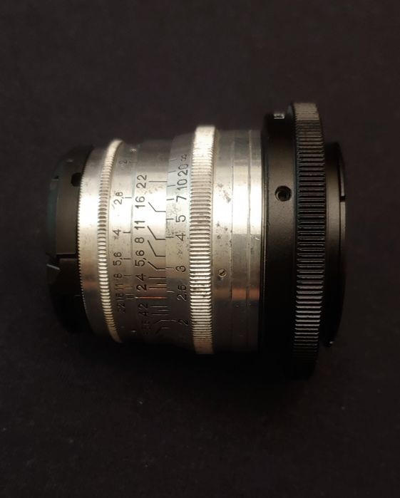 объектив Юпитер 8 50/2.0 + Sony e - М39 адаптер