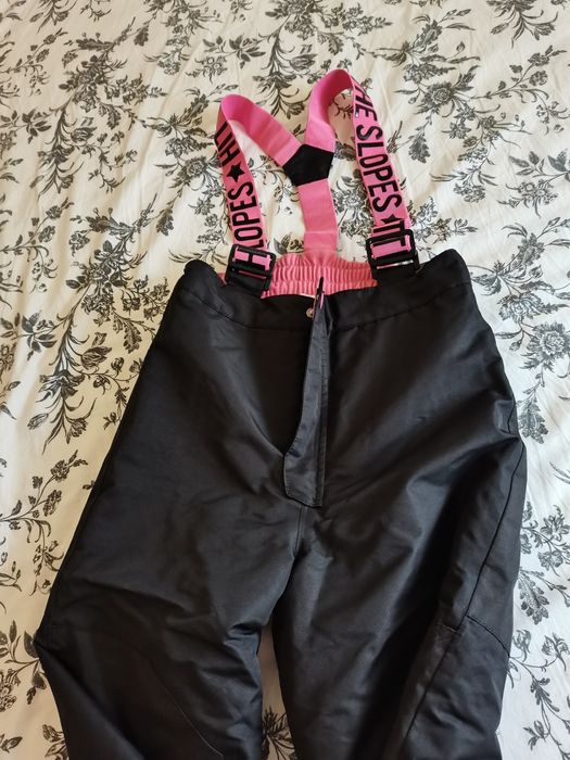 Pantaloni schi fetita h&m, marimea 6-7 ani, 122 cm