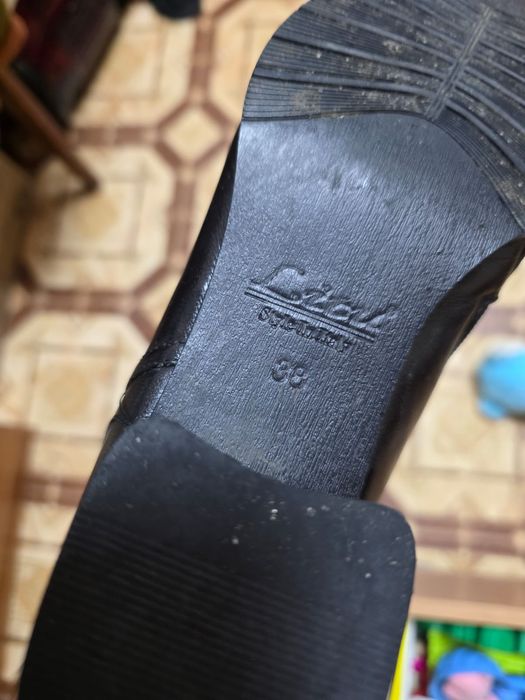 Зимнии сапоги 38, натуральные