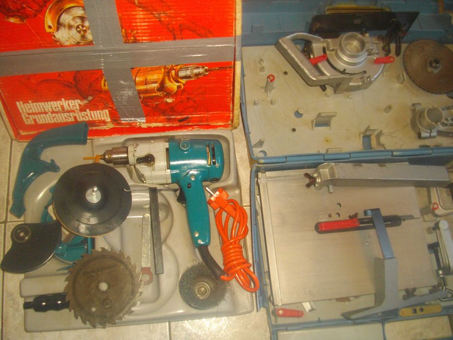 К-т Black Decker Бормашина Приставки/ AEG Приставки Циркуляри/ Шмиргел