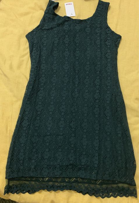 Rochie verde din dantela
