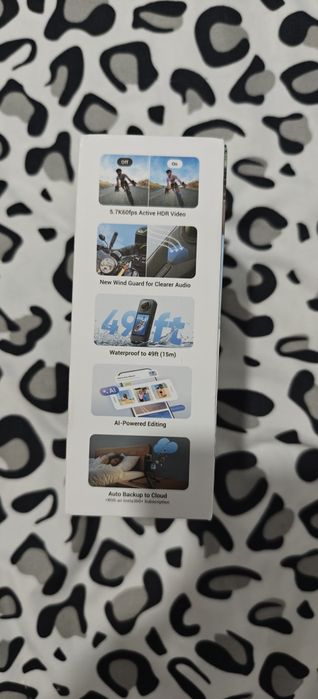 Insta 360 X5 8K 360 Action Cam