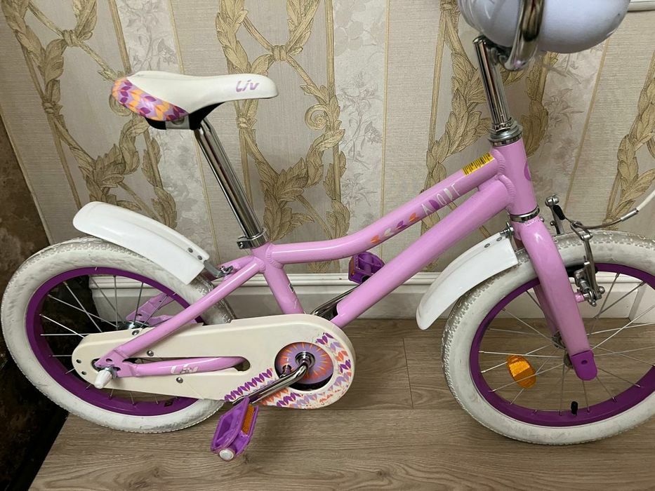 детский велосипед  Giant adore 16 велосипед для девочек