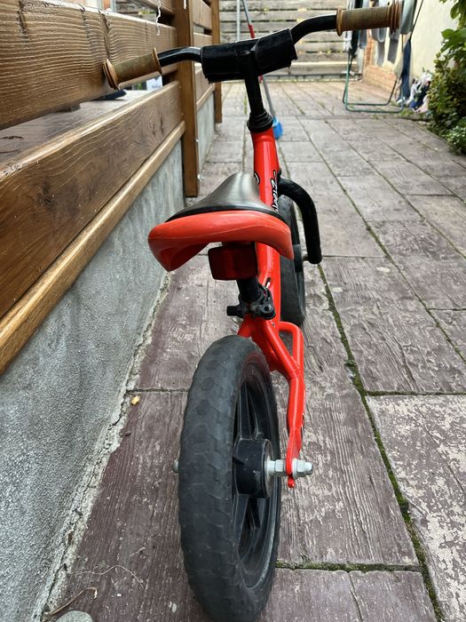 Bicicleta fara pedale Haro Prewheelz 12 rosie