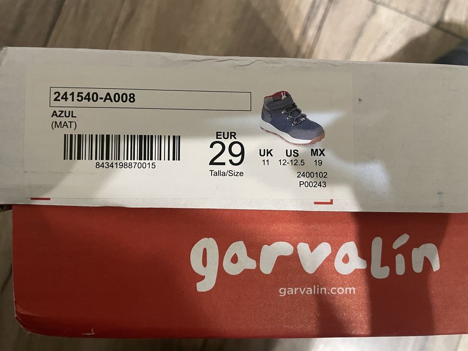 Garvalin Зимни ботуши за момче 29 размер