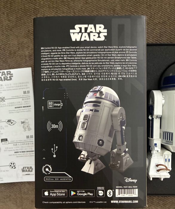 Star Wars. R2-D2 интерактивен дроид на Sphero