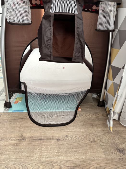 Patut pliabil Kraussman + saltea cocos