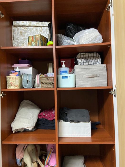 спальный гарнитур, шкаф, кровать