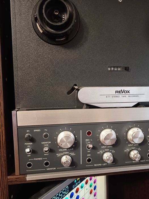 Revox B77 și Marantz SD3510