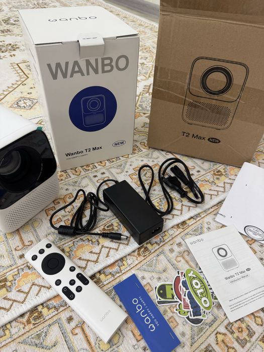 Продается Проектор Wanbo NEW T2 Max сатылады