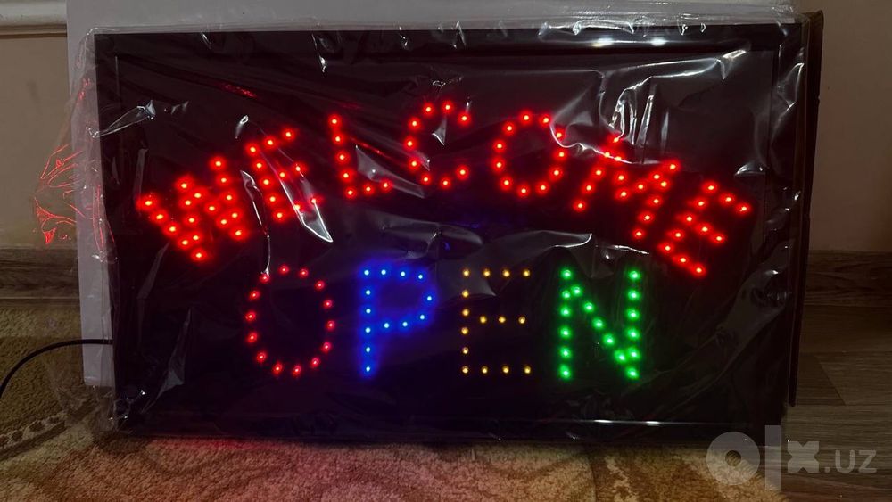 Вывиска Welcome для магазина (новая)