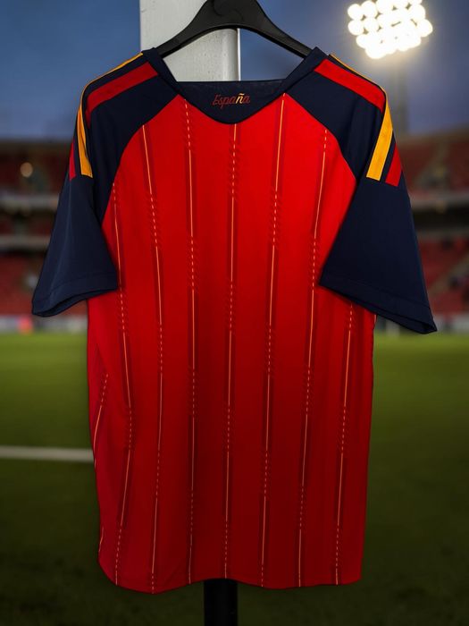Tricou de fotbal Spania rosu
