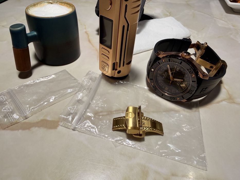 EDOX Deployment Buckle ED-BA-CL-56001 37J 20mm