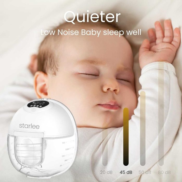 Starlee S39 Електрическа помпа за кърма, акумулаторна с приложение