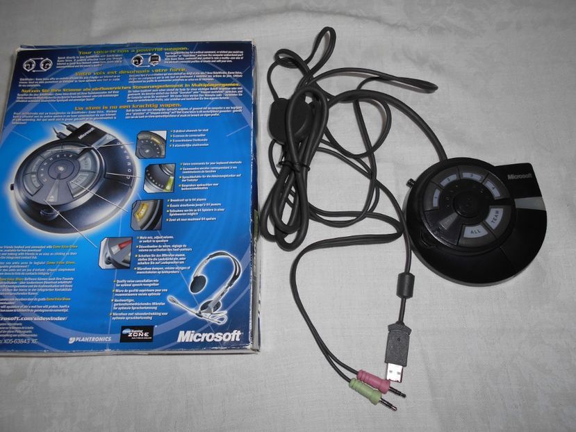 Accesoriu Comandă și control vocal în cadrul jocurilor Microsoft Sidew