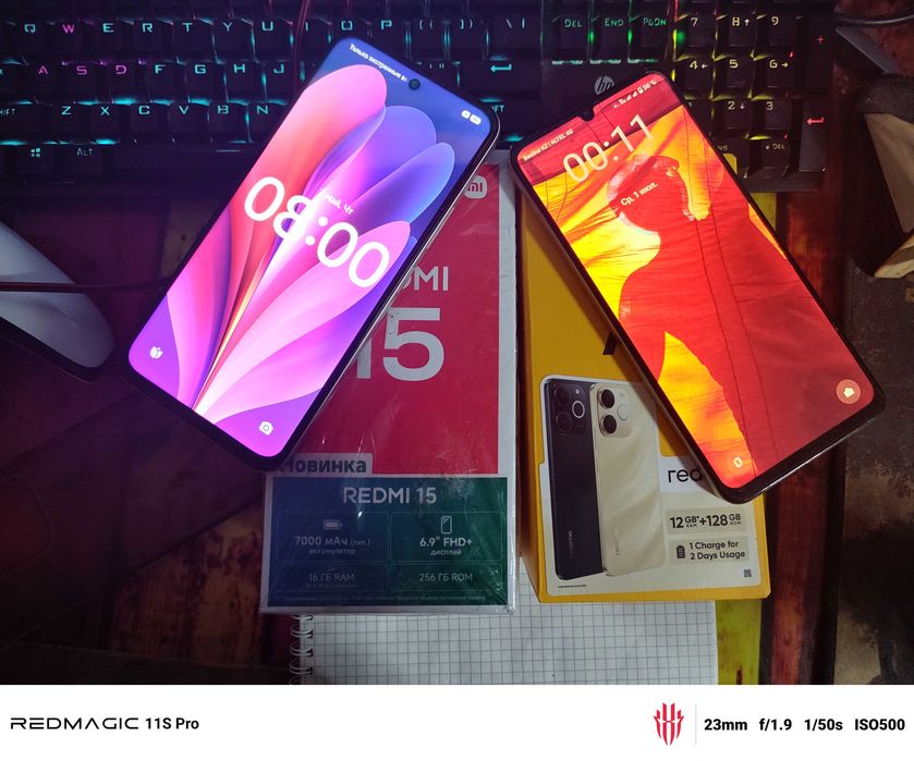 Redmi 15/256—Realme Note 70